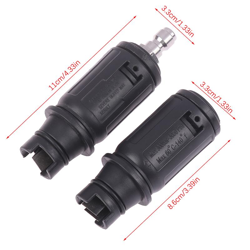 Angle Adjustable High Pressure Washer Nozzle Sprayer With M14*1.5 1/4" Quick Connector Rotating Washer Spray Nozzle 3000 PSI