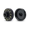 TRZX 4pcs Brass Wheel Hub Extension Hex Adapter Wheel Weights for 1/18 Scale Traxxas TRX4-M RC Crawler Car