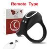 Penis Cock Ring Vibrator Male Delay Trainer Ejaculation Massager Wireless Remote Cockring Sleeve Sex Toys for Men Adults