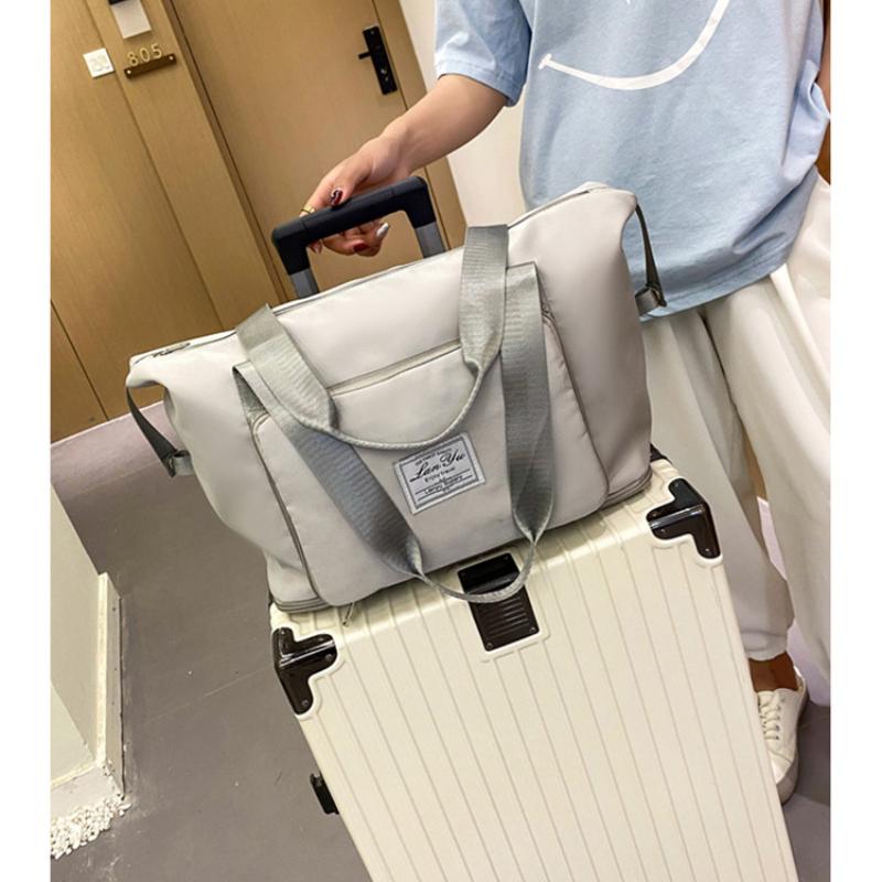 Folding Travel Bag for Men and Women Short Distance Portable Expansion Travel Luggage Bag Waiting for Parturition Storage Bag Fitness Yoga Bag