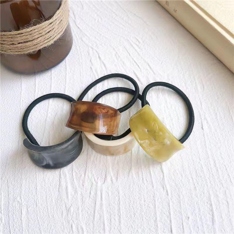 Koreańska Elegancka Gumka do Włosów Bransoletka Scrunchie Kobiety Elastyczne Gumki do Włosów Akcesoria Dla Dziewcząt Gumka do Włosów Ozdoba do Włosów Uchwyt