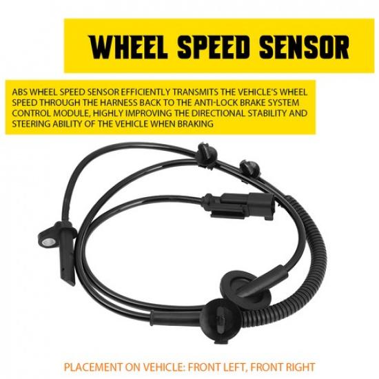 ABS Wheel Speed Sensor Front For Buick Enclave Chevrolet Traverse GMC Acadia EXV