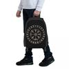 Runic Viking Compass Vegvisir Celtic Student Backpack School Bag Hiking Travel Daypack for Boys Girls Bookbag Shoulder Bags