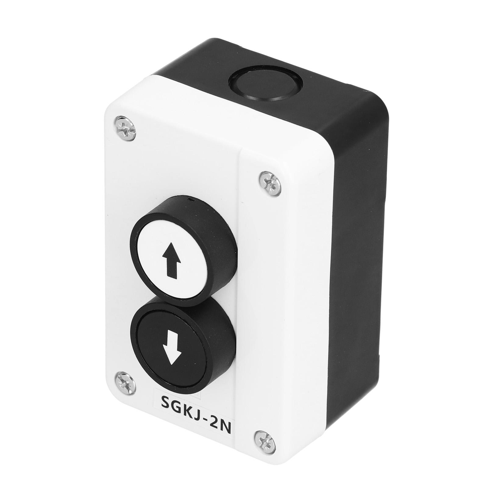 

SGKJ-2N Станція кнопкового перемикача Стрілка вгору вниз Роликові двері Вантажівка Кнопка перемикача хвостового підйому білий
