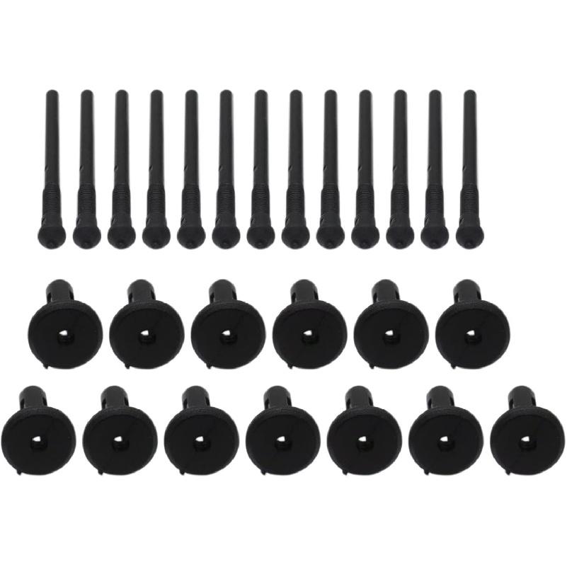 68051392AB 68051392AA Front Fascia Bumper Hood Seal & Rivets for 2008-2019 Dodge Challenger