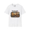 Tulsa Oklahoma Route 66 Skyline T-Shirt | Vintage Travel Tee