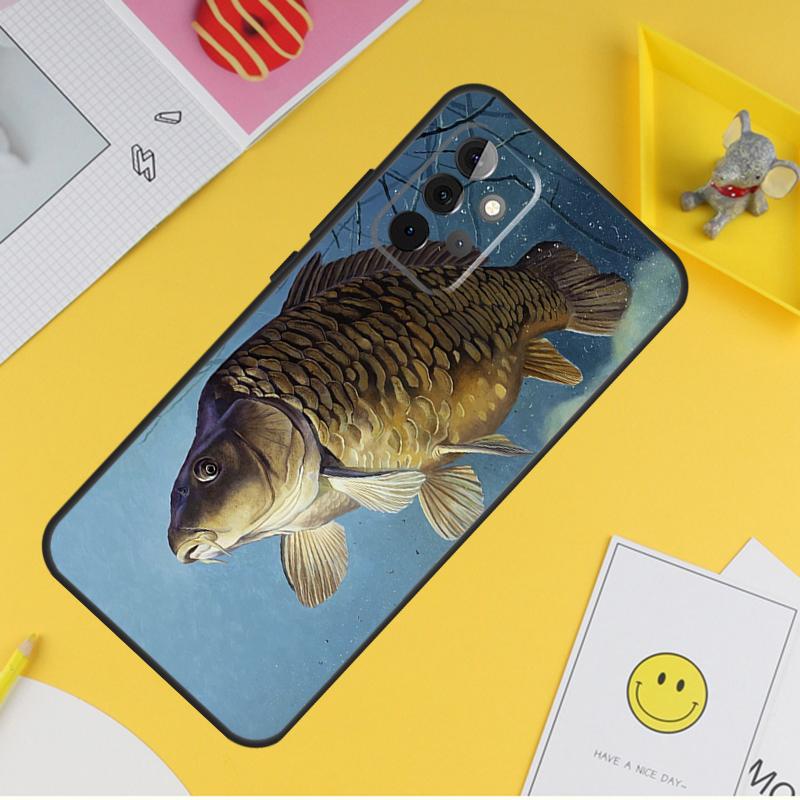 CARP FISH FISHING Case For Samsung Galaxy A53 A33 A23 A13 A06 A56 A16 A36 A55 A35 A17 A54 A34 A14 A52 A32 A15