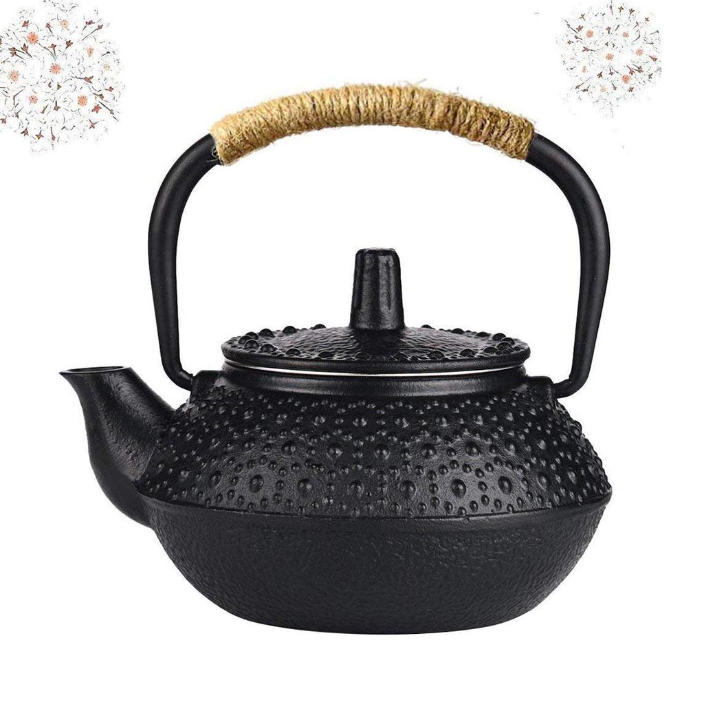 Hwagui Iron Teapot, Iron Supplement, Induction Compatible, Small Size, Nanbu Iron Teapot, 0.3L