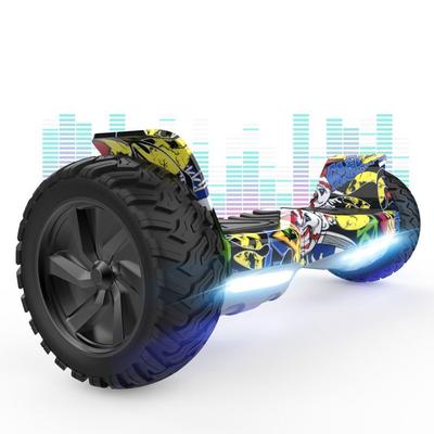 8.5-inch Hummer All-Terrain Hoverboard LED Bluetooth with Powerful Motor Ideal Hip-hop Gift