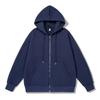 Herfst Winter Britse Jeugd Capuchon Vest Sweatshirt - Losse Pasvorm, Grote Maten, Mode Print met Heet Stempelen en Rits