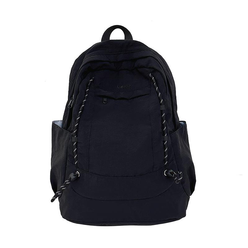 Leichter Colorblock Wanderrucksack - Geräumiger Outdoor- & Universitäts-Reise-Buchrucksack
