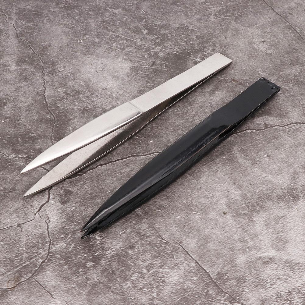 2pcs Thickened Chain Tweezer Hard AA Clip for Jewelry Making Tool