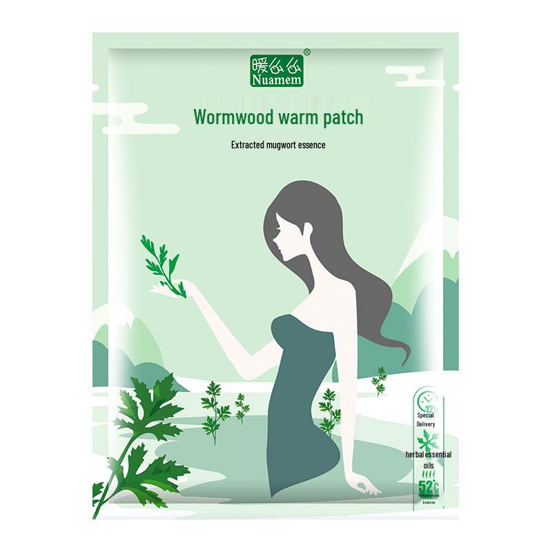Mugwort & Ginger Self-Heating Body Warmer Patch – Winter Cold Protection for Girls