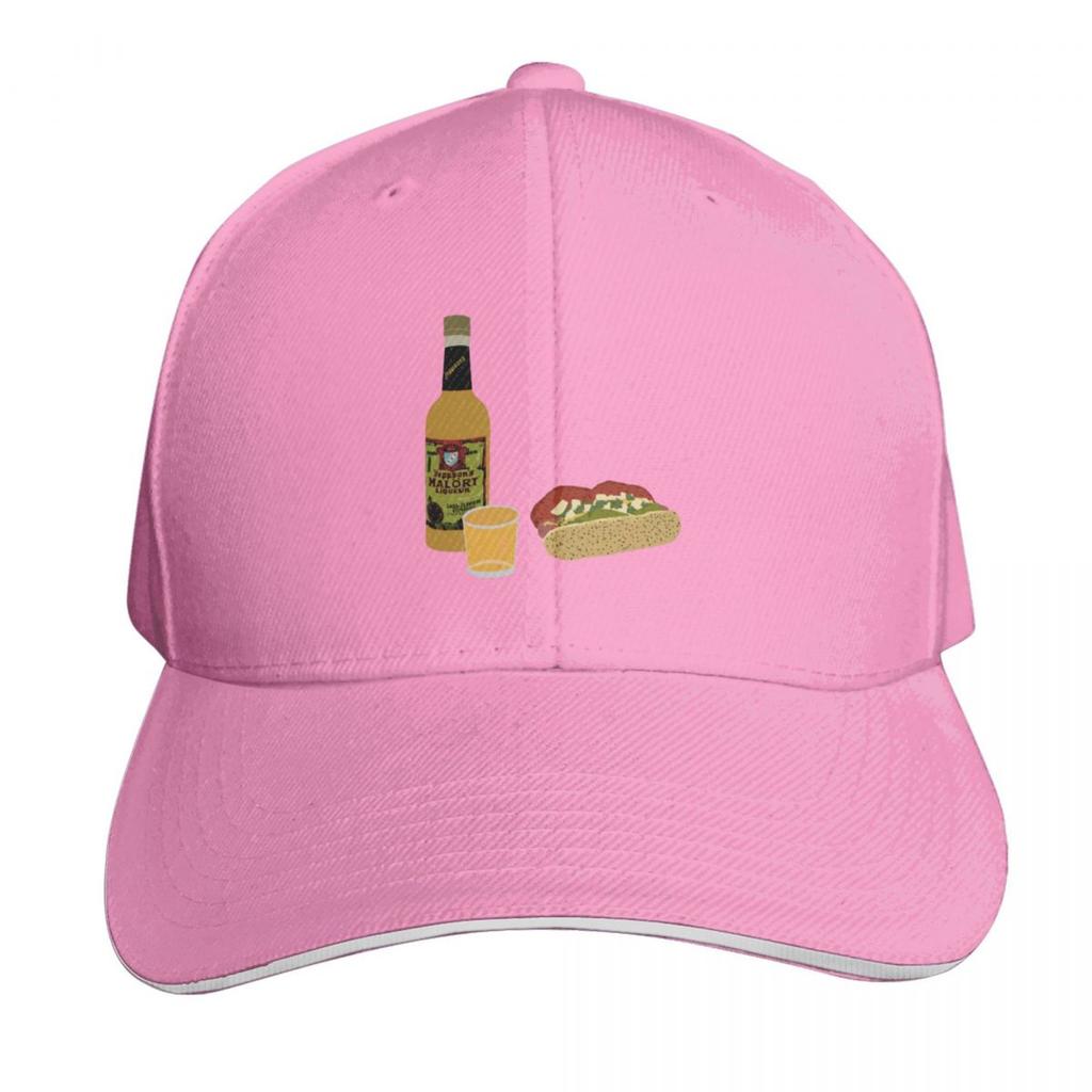 Malort Hot Dog Baseball Cap Icon Sunhat Funny hats Brand Unisex cap Unisex Golf Wear Womens