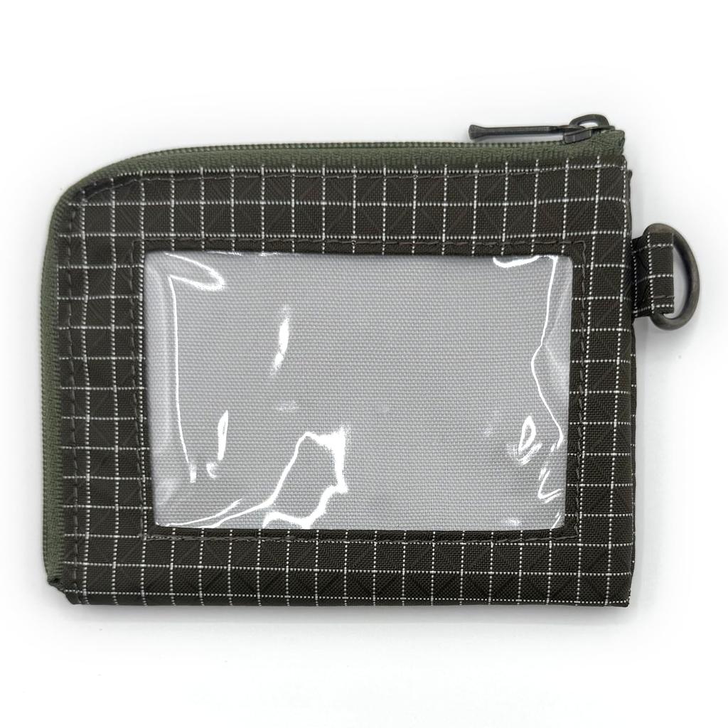 Lightweight Tsunouga Lip CITYPASSPORT wallet, perfect for outdoor activities. Perfect for pass and coin cases. (Khaki)