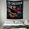 Ed Sheeran Wandteppich Ästhetisches Wandbehang Gedruckter Stoffdecke Dekorative Wandteppiche für Schlafzimmer Wohnzimmer Heimdekoration