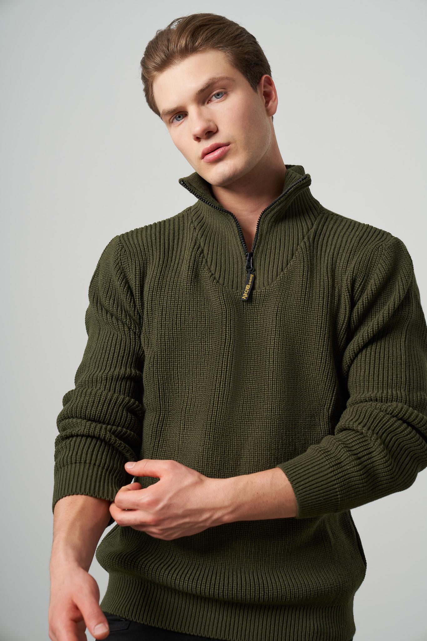 

Archer Camp Winter Half-Zip Neck Sweater