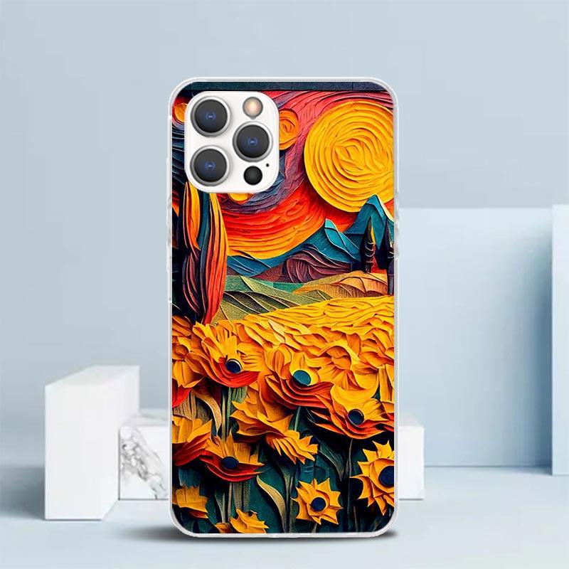 Natural Trees In Mountain Ranges Phone Case For IPhone 16 17 Air 16E 15 14 Plus 13 Mini 12 11 Pro Max 7 8 + SE 2020 Soft TPU Bac