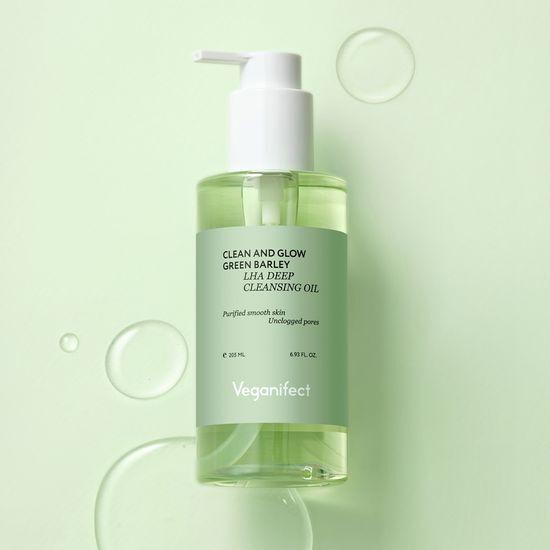 Veganifect Green Barley LHA Deep Cleansing Oil 205ml