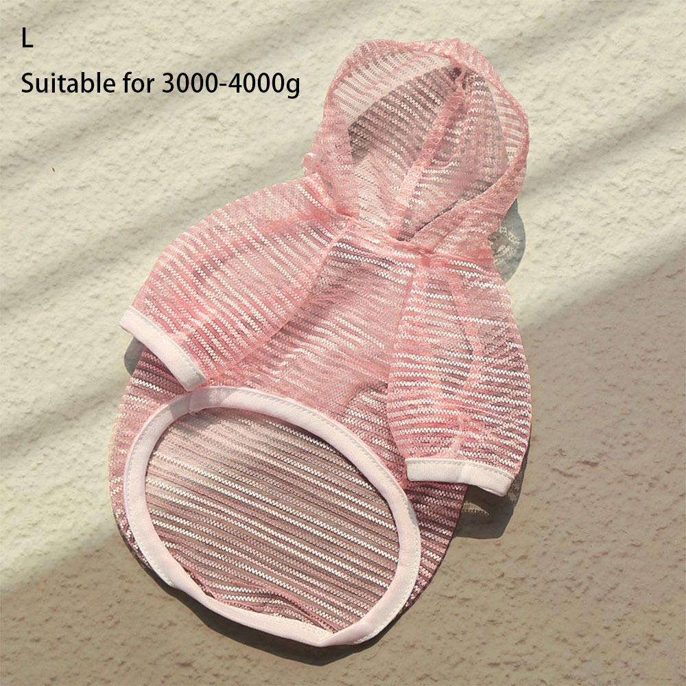 

Сетчатая одежда Тонкий солнцезащитный пуловер Толстовки Защита от комаров Толстовка Для маленьких собак Йорк Щенок Толстовка с капюшоном