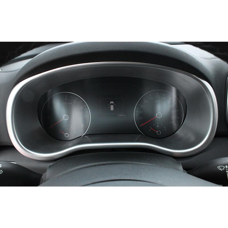 Car Garnish Trim ABS Styling Dashboard Meter Trument Panel Gauge Frame Stick Lamp For Kia Sportage KX5 2016 2017 2018
