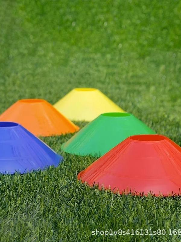 Thickened Football Training Marker Cones with Round Holes