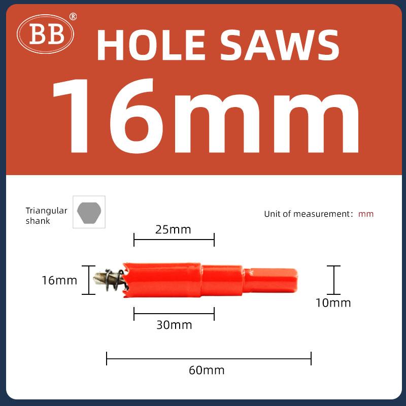Hole Saws Drilling for Wood Plastic PVC Thin Sheet Aluminum Alloy 16mm-100mm DIY Woodworking Forester Bit Metal Cutting