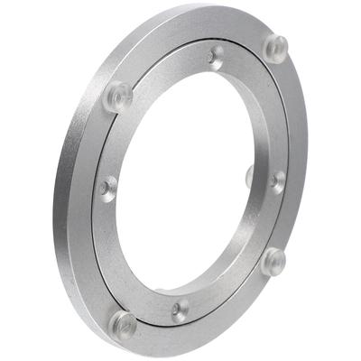 Aluminum Alloy Turntable Bearing Sturdy Heavy Duty Round Swivel Plate for Dining Table Household Use Restaurant Accessory