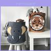 Panier de rangement en feutre dessin animé avec design animal Organisateur de jouets pour enfants pour chambre à coucher et salle de jeux