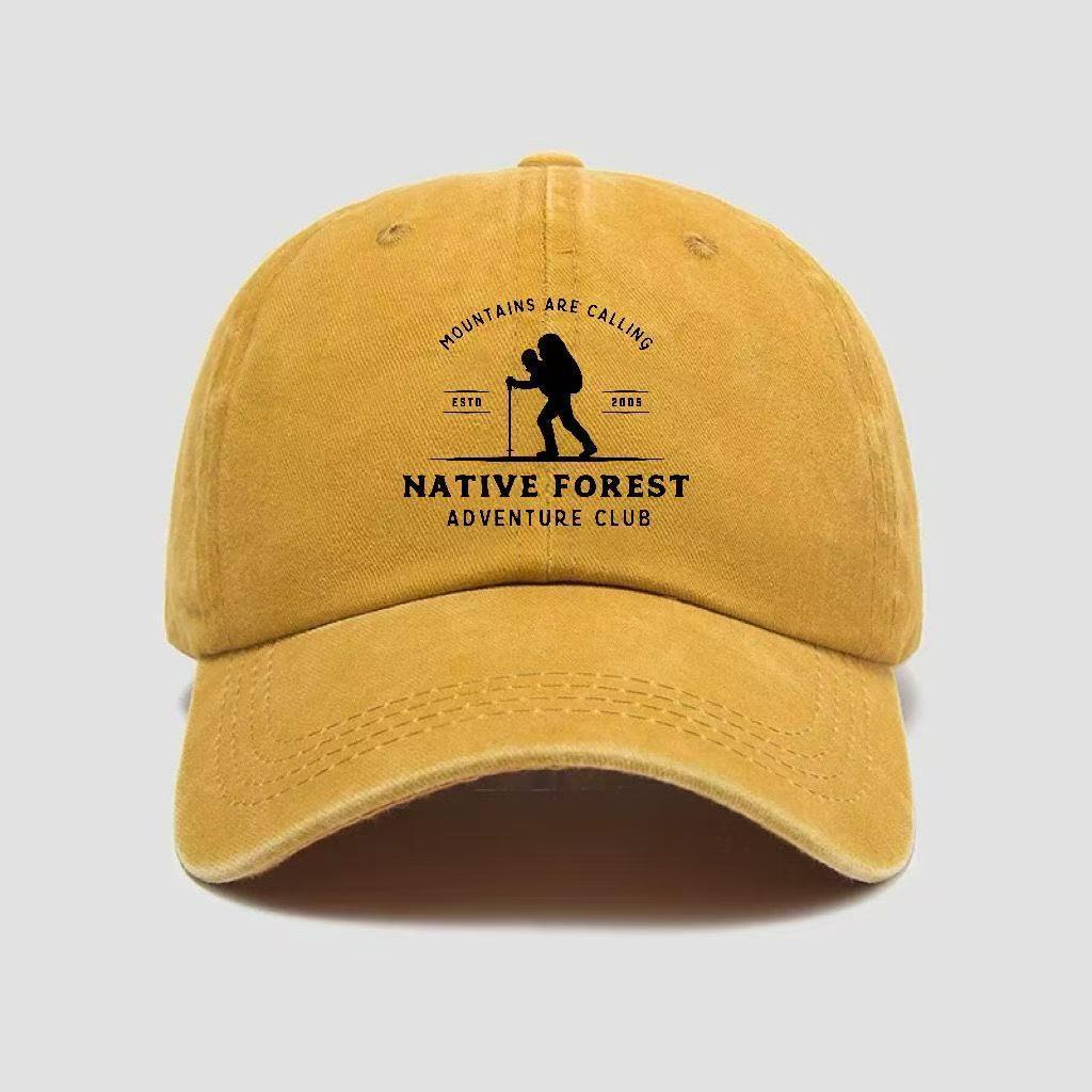 Unisex Leśna Przygoda Czapka Baseballowa - Miękki Daszek Słoneczny