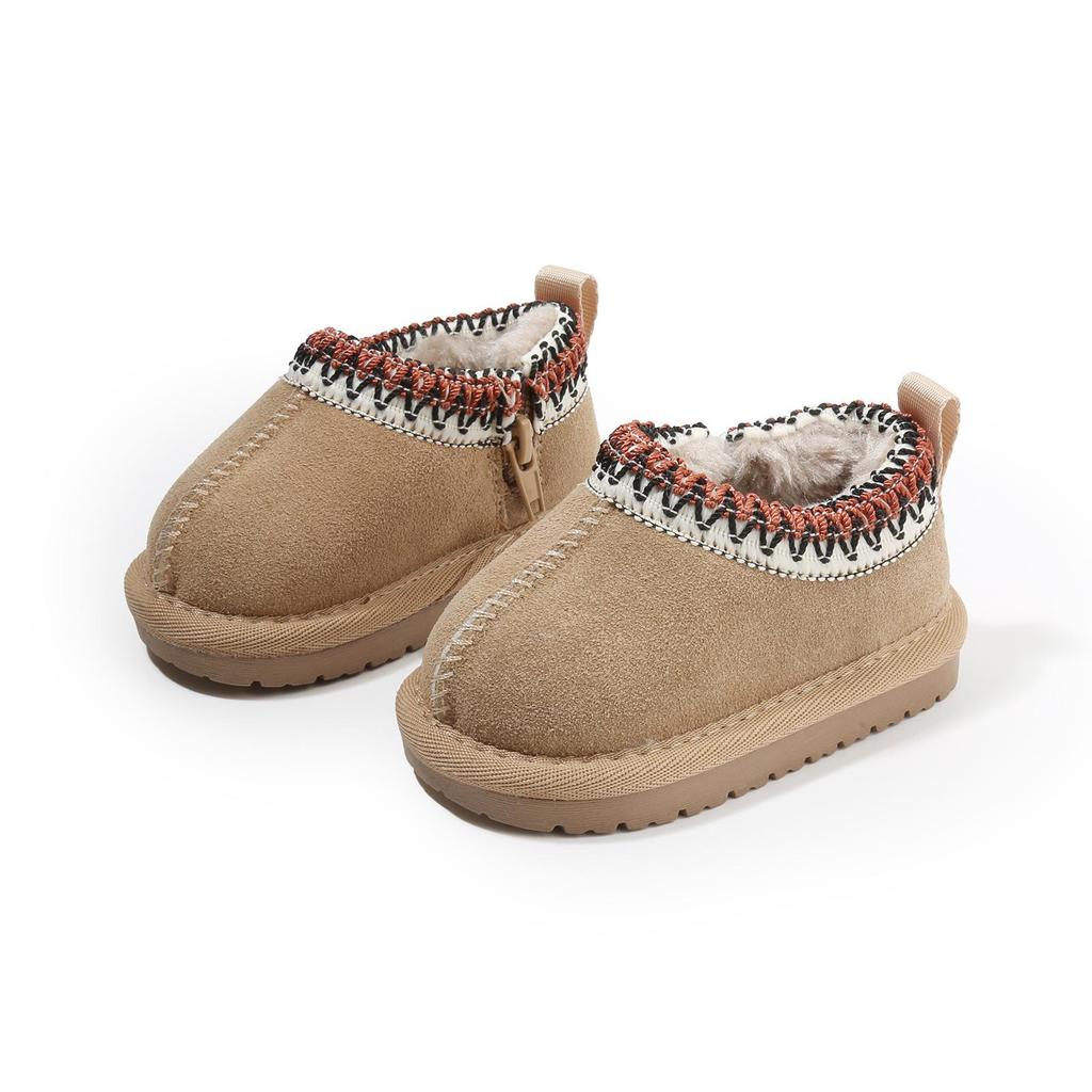 Wszechstronne buty zimowe: Stylowe, Ciepłe Bawełniane Buty dla Chłopców, Dziewczynek, Niemowląt i Maluchów