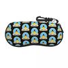Custom Classic Saint Lucia Flag Shell Eyeglasses Case Men Women Cute Glasses Case Sunglasses Box Pouch