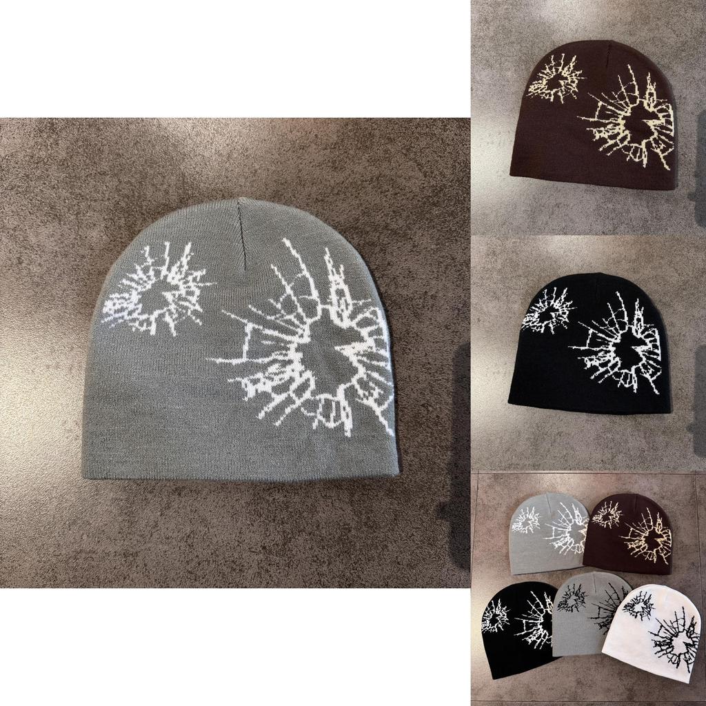 Modern Knit Cap With Acrylic Material For Autumn And Spring Comfort