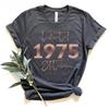 Comfort Colors 50th Birthday Unisexs Tshirt Born In 1970 To 1979 Limited Edition Tshirts Birthday Gift For Unisex Vintage Top