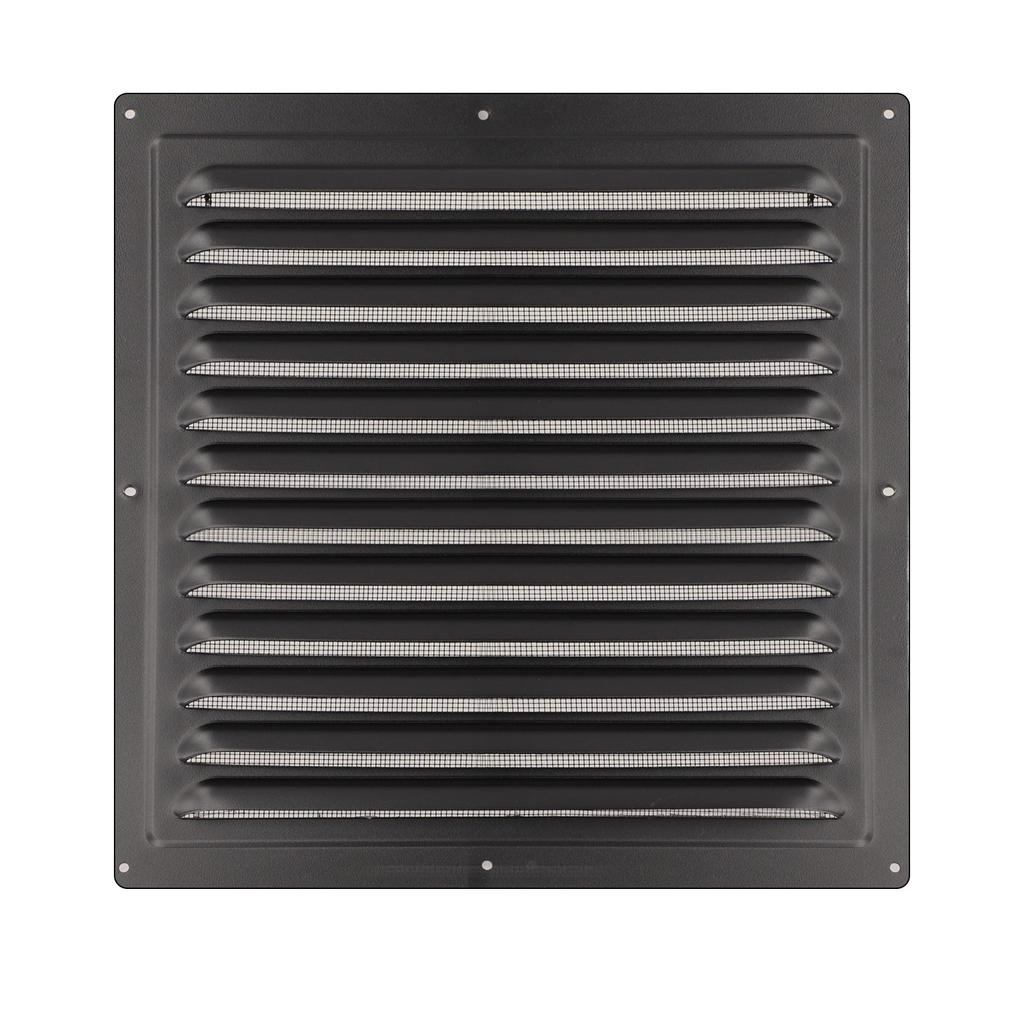 Airflow Regulator Air Outlet Grille 100x100cm Aluminum Ventilation Grille Cover Cover Enhanced Airflow Design Fiber Mesh Backing