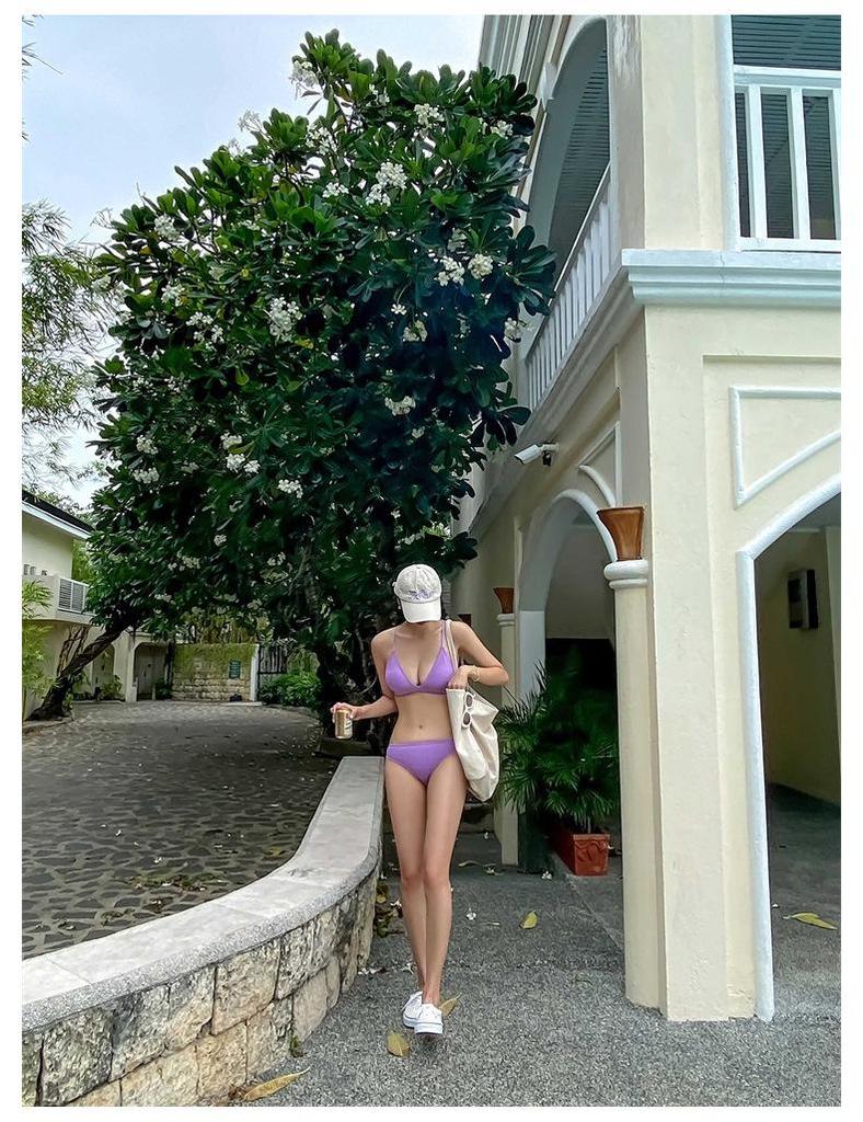 2026 Women's Sexy Pure Desire Two-Piece Bikini for Beach and Resort