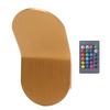 LED Wall Light Aluminium Simple Style LED RGB Warm Light Remote Control Modern Wall Sconces for Office Bedroom Kitchen