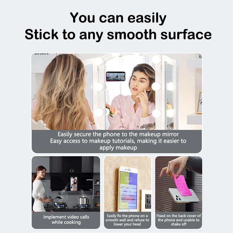 Backed Silicone Suction Pad For Mobile Phone Fixture Suction Cup Backed Adhesive Silicone Rubber Sucker Pad For Fixed Pad