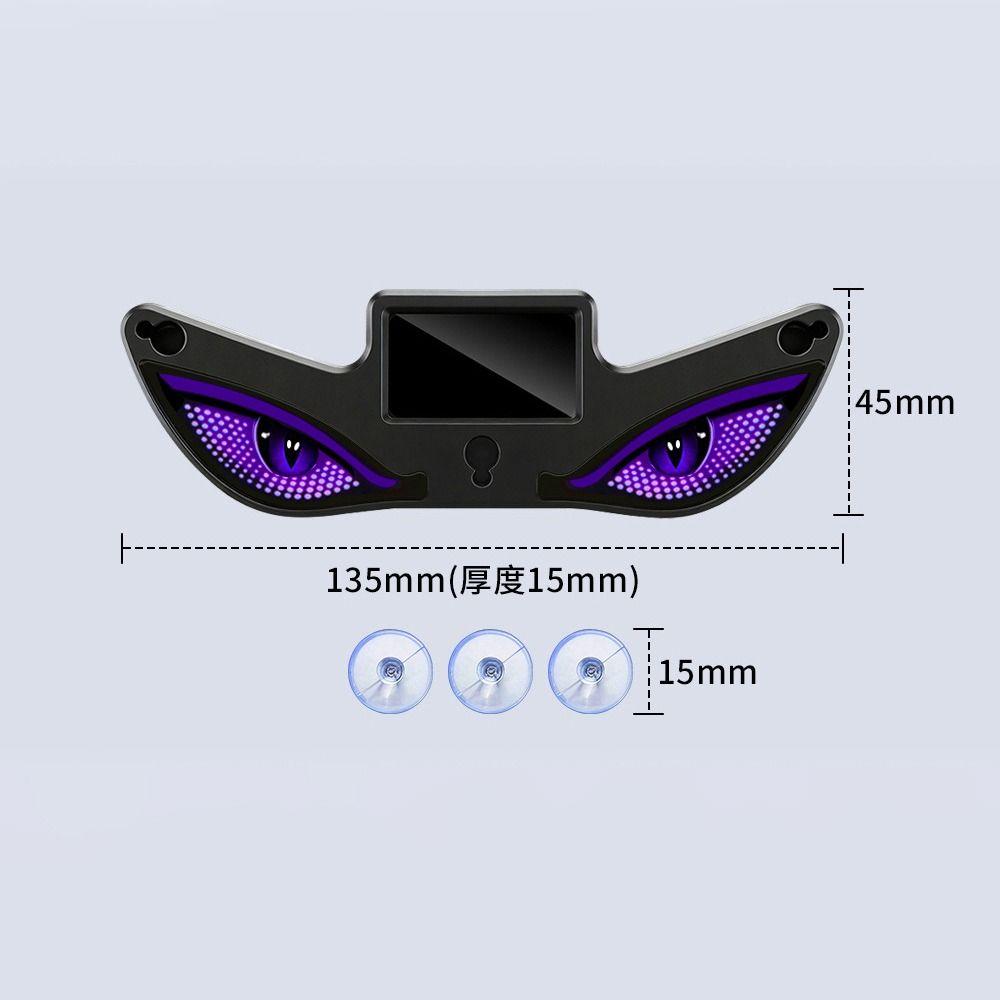 Solar Powered Automotive Ambient Light Suction Cup Mount LED Car Light Car Interior