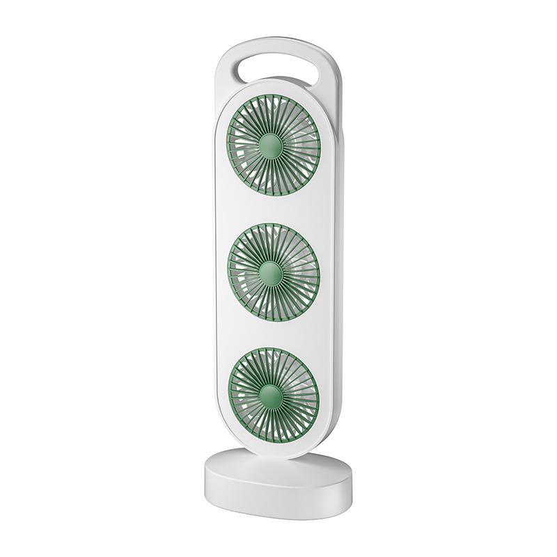 High-Power USB Three-Head Desktop & Portable Fan for Indoor/Outdoor Use Contact Customer Service