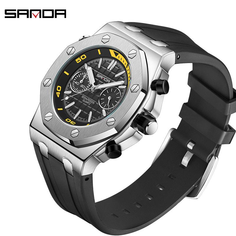 Quartz Movement Wristwatches Man Casual Waterproof Date Sports Watches Clock For Men Male Relogio Masculino