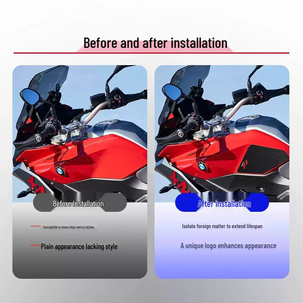 BMW F900XR Fuel Tank Protector: Anti-scratch, Wear-resistant, Anti-slip Modification Stickers
