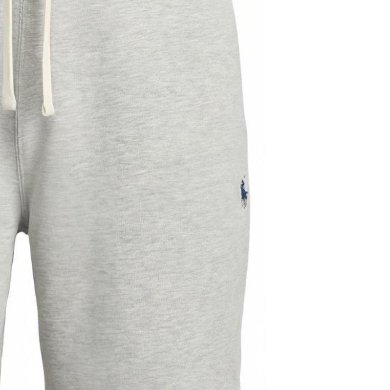 Polo Ralph Lauren Einfarbige Kordelzugtasche Lässige Shorts Herrenshorts Grau 710790292-002