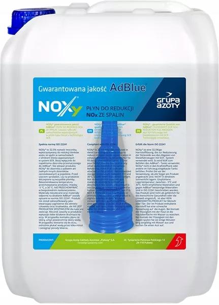 Płyn Adblue Noxy 10L Ad Blue Lejek Euro 5 Euro 6