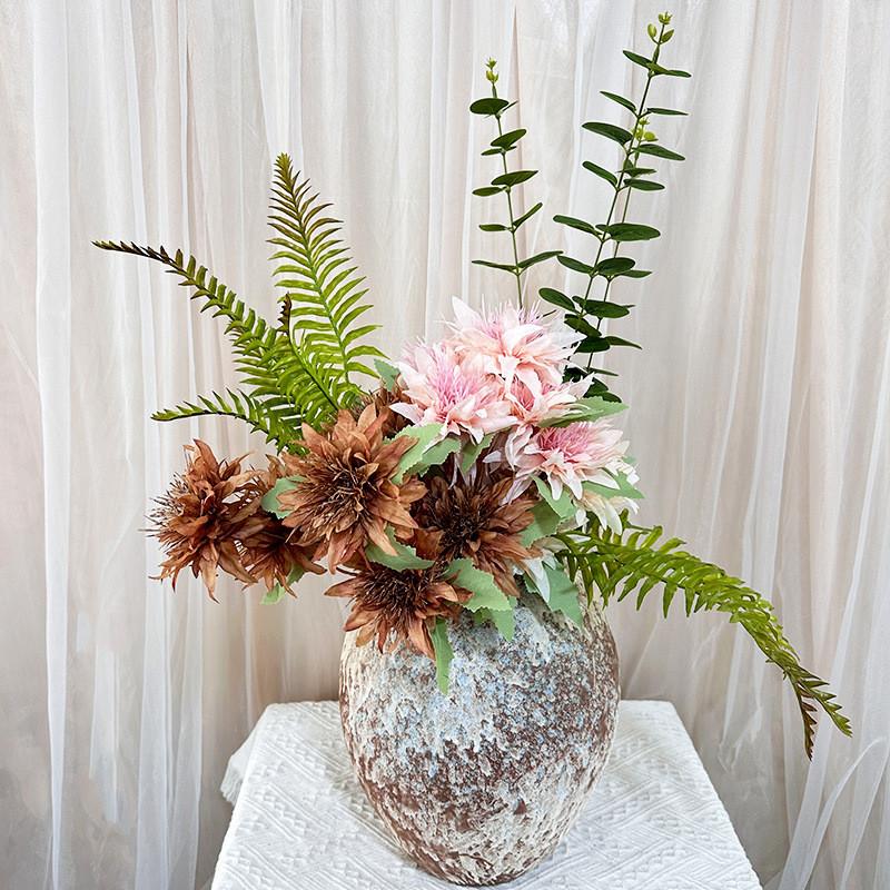 Simulated Heads 7 Multiple Petals Lily Bouquet Artificial Flower For Hoom Decor