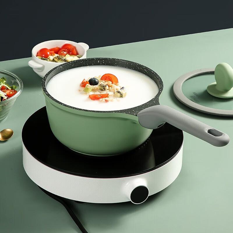 Chui Da Huang Maifan Stone Non-stick Micro-Pressure Milk Pot with Steamer