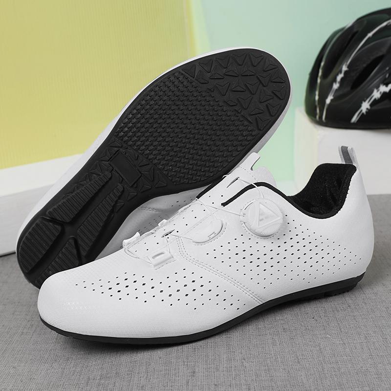 Unisex Locked Unlocked Cycling Cycling Shoes Road Mountain Bike Outdoor Riding Training Sport Footwear Breathable Sizes 36-47