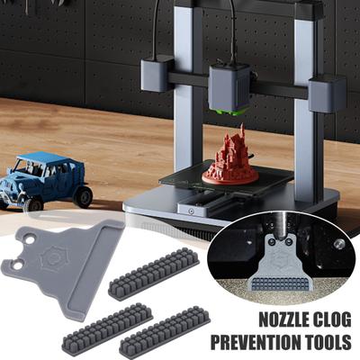 Nozul Silikon Fırça 3D Yazıcı Nozul Temizleme Aracı Isıya Dayanıklı Kullanımı Kolay 3D Yazıcı Temizleme Fırçası Aksesuarı Creality K1 Max için