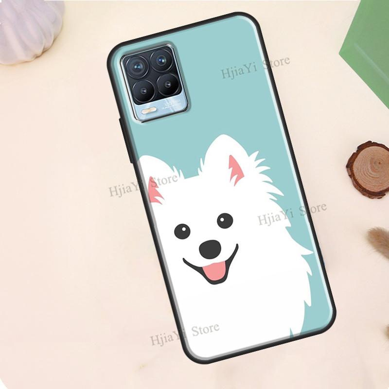 Japanese Spitz Dog For Realme 10 Pro Plus C55 C35 C33 C31 C30 C21Y GT Neo 5 OnePlus 11 10T Nord CE 2 Lite Case