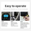 120W Handheld Cordless Car Tyre Air Compressor Pump USB Wireless Car Tire Inflator Pump + Digital Display for Motorcycle Bicycle